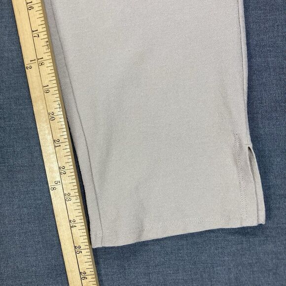 Eileen Fisher Pants Women Sz XS Tan Hi Rise Comfort Stretch Slim Ankle Trousers - Picture 14 of 15